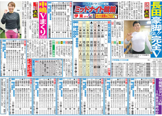 競輪新聞　日刊スポーツ