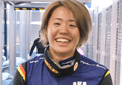 競輪選手　中嶋里美　アイキャッチ