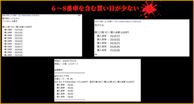 当たるんです　当選番号