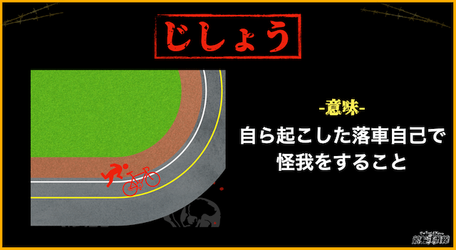 競輪用語　じしょう