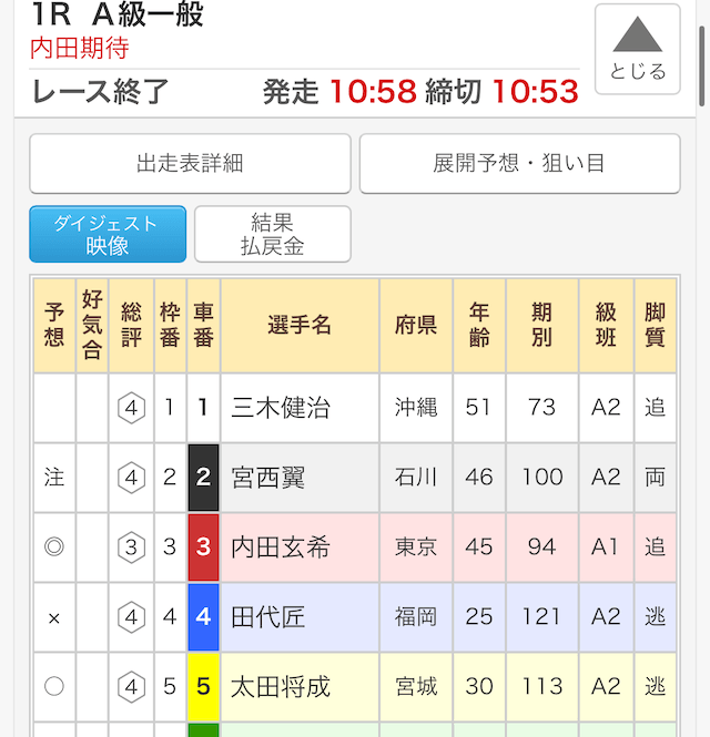 楽天Kドリームスアプリ3